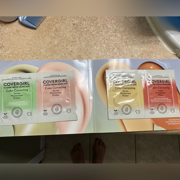 Covergirl sample for Colour correcting Serum Primer Moisturizer - Picture 4 of 5